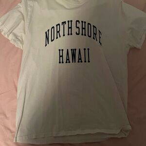 North Shore Hawaii womens T-Shirt - White